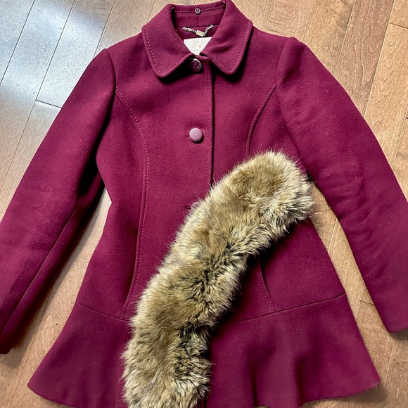 Kate Spade Burgundy Winter Jacket - Picture 7 of 7